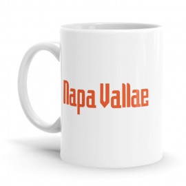 Napa Vallae (White & Orange) - Coffee Mug