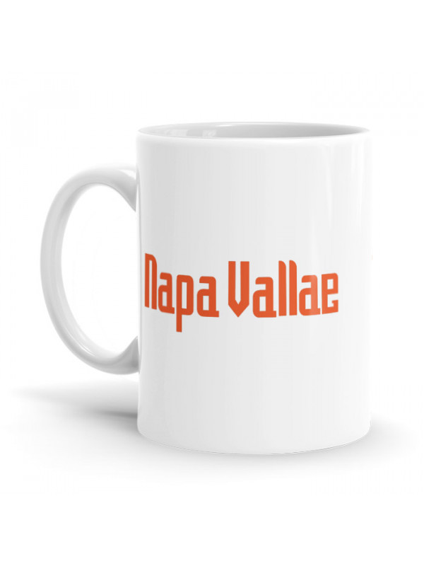 Napa Vallae (White & Orange) - Coffee Mug