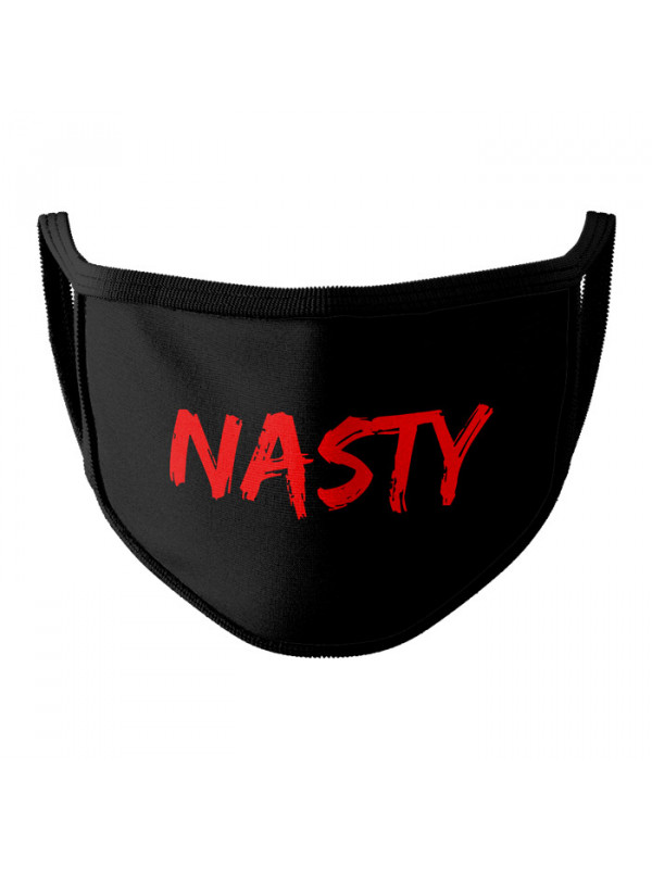 Nasty (Black) - Face Mask