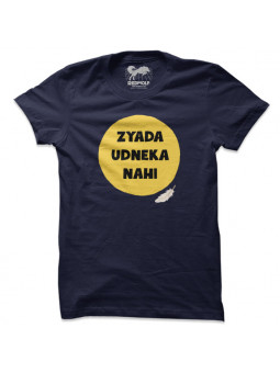 Zyada Udneka Nahi (Navy) - T-shirt