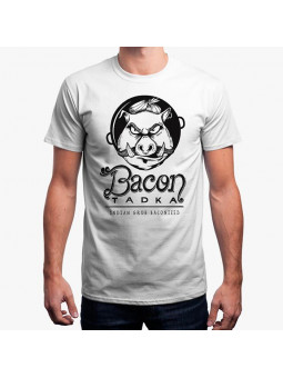 Bacon Tadka B&W Logo T-Shirt