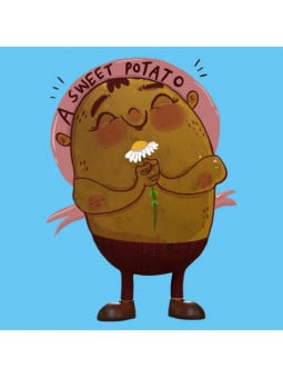 Bingo! A Sweet Potato (Sky Blue)