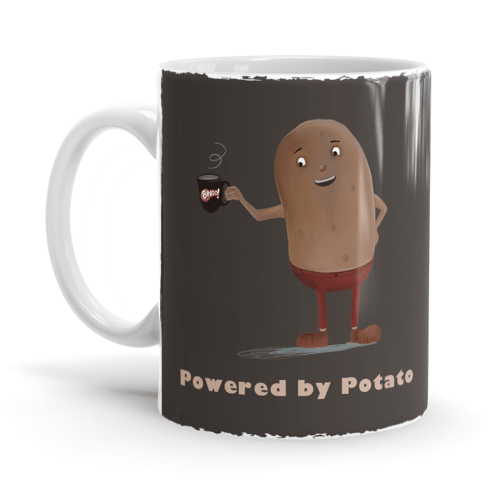 Bingo! Powered By Potato - Coffee Mug
