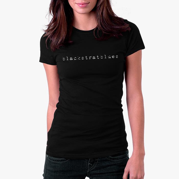 Blackstratblues Black T-shirt - Women's