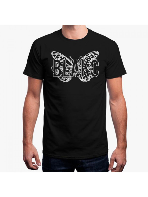 BLAKC Butterfly Logo Tee - Black