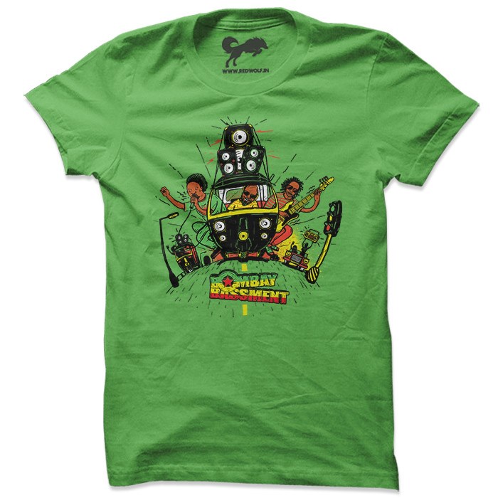 Rasta Ride - Green T-shirt [Pre-order - Ships on 24th December 2018]