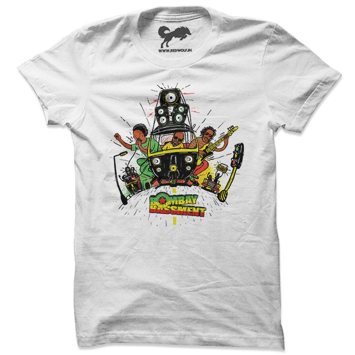 Rasta Ride - White T-shirt [Pre-order - Ships on 24th December 2018]