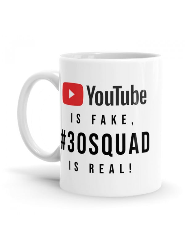 YouTube Is Fake - Coffee Mug