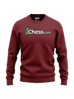 Chess.com Classic (Maroon) - Pullover
