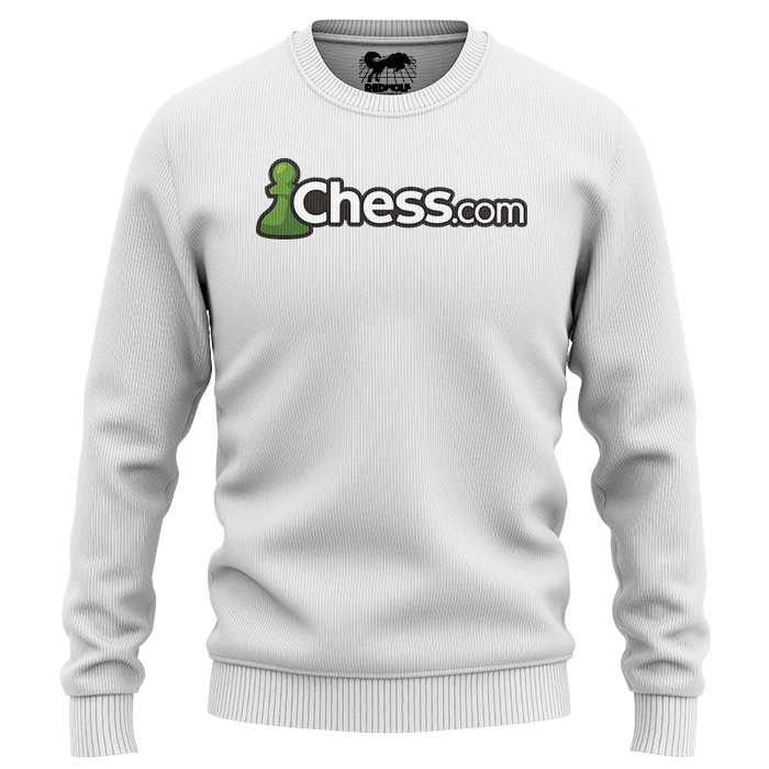 Chess.com Classic (White) - Pullover