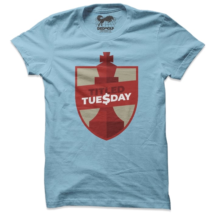 Titled Tuesday (Light Blue) - T-shirt