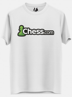 Chess.com Classic  (White) - T-shirt