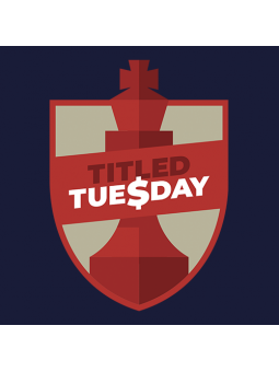 Titled Tuesday (Navy) - T-shirt