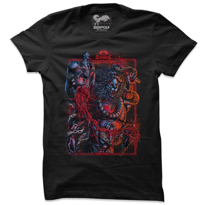 Demonic Resurrection: Narasimha T-Shirt 