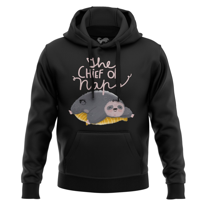 The Chief Of Naps (Black) - Hoodie
