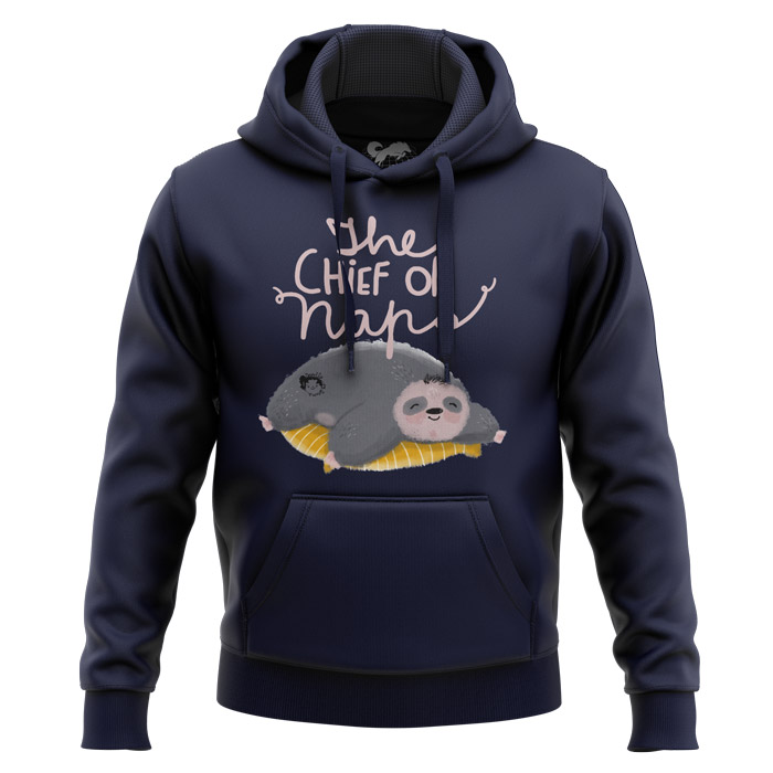 The Chief Of Naps (Navy) - Hoodie