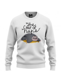 The Chief Of Naps (White) - Pullover