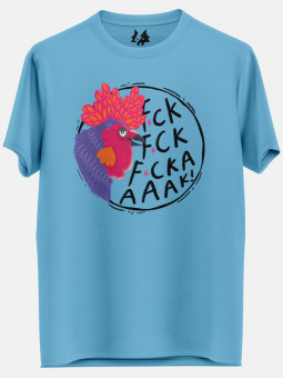 Fck Fck (Light Blue) - T-shirt