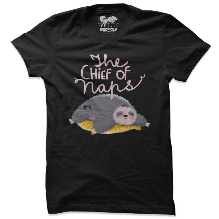 The Chief Of Naps (Black) - T-shirt