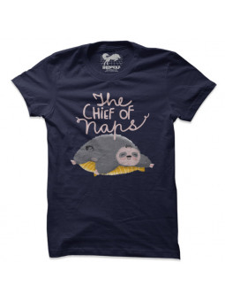 The Chief Of Naps (Navy) - T-shirt