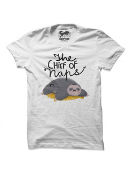The Chief Of Naps (White) - T-shirt