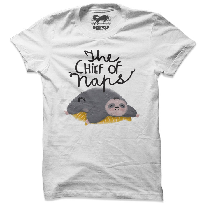 The Chief Of Naps (White) - T-shirt