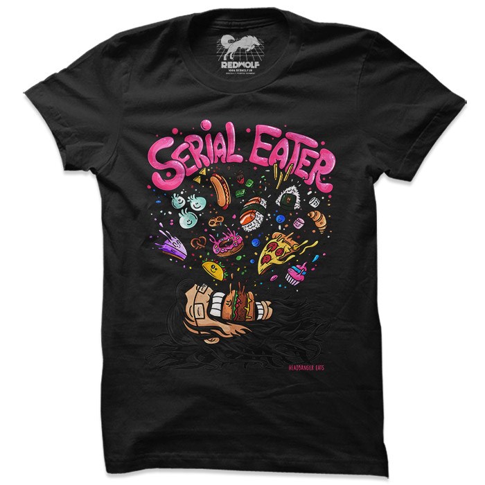 Serial Eater (Black) - T-shirt