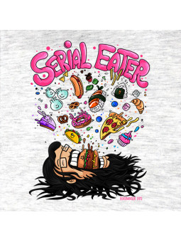 Serial Eater (Ecru) - T-shirt