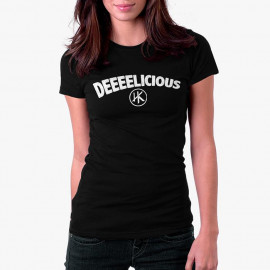 Deeeelicious (Black) - Women's T-Shirt
