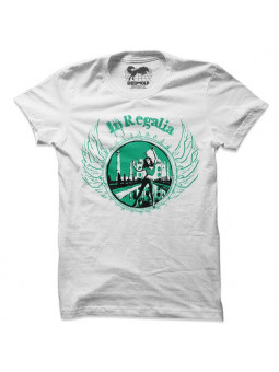Taj Dancing Girl (White & Green) - T-shirt
