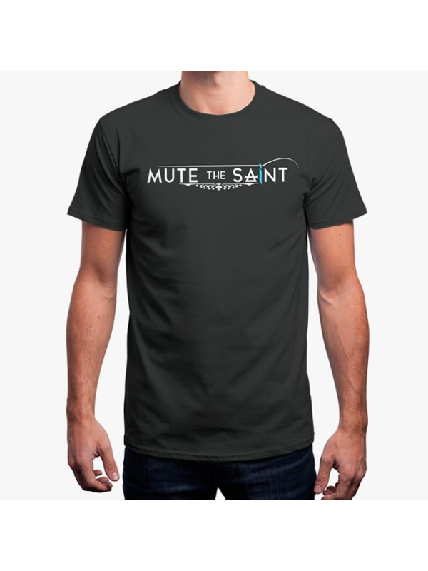  Mute The Saint T-Shirt - Grey