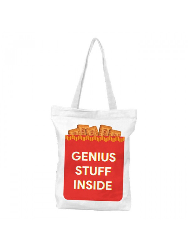 Buy Genius Scribble 27L Grey School Backpack Online