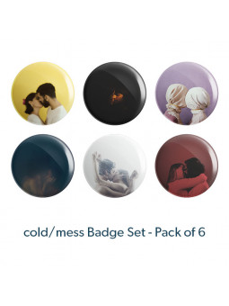 cold/mess Badge Set - Pack Of 6