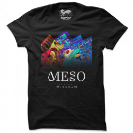 Meso (Black) - Project Mishram Official Tshirt