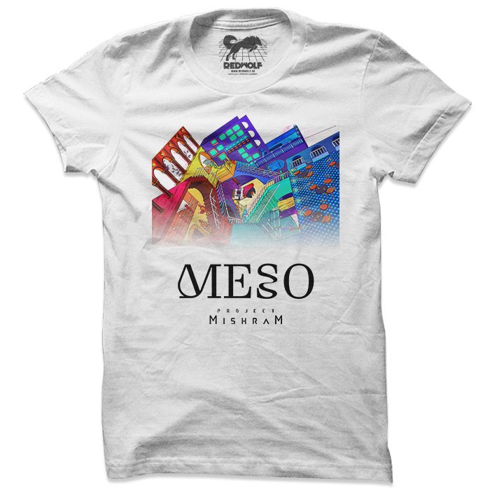 Meso (White) - Project Mishram Official Tshirt