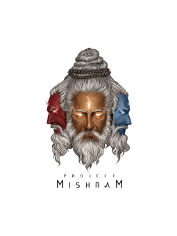Project Mishram: Logo (White) - Project Mishram Official Tshirt