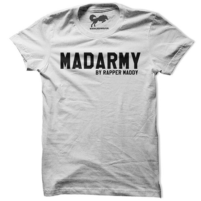 Madarmy - White T-shirt [Preorder - Ships on 20th October 2018]