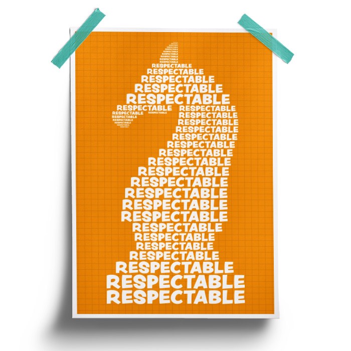 Ghoda Respectable (Yellow) - Poster