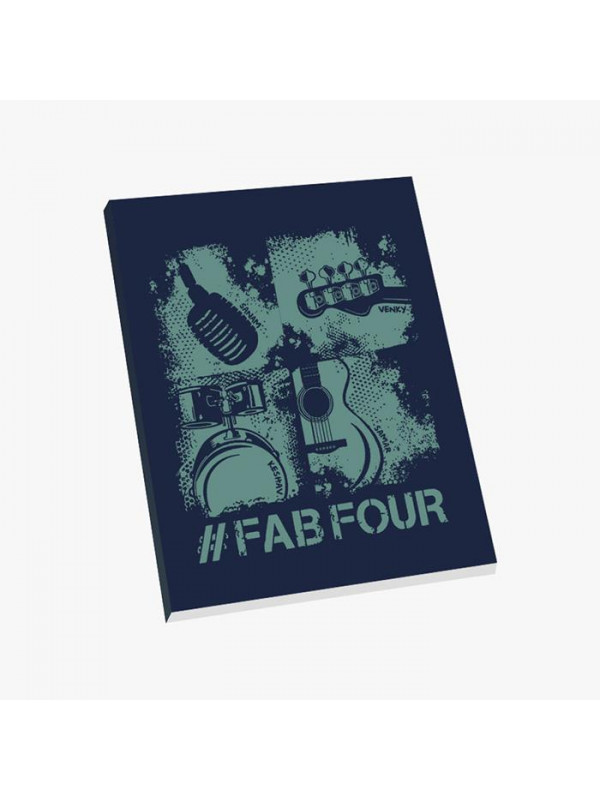 Sanam: #FabFour Instruments - Notebook [Pre-order - Ships 24th January 2018]