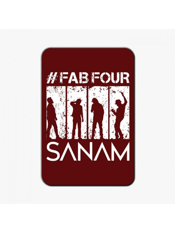 Sanam: #FabFour Silhouette - Fridge Magnet [Pre-order - Ships 24th January 2018]