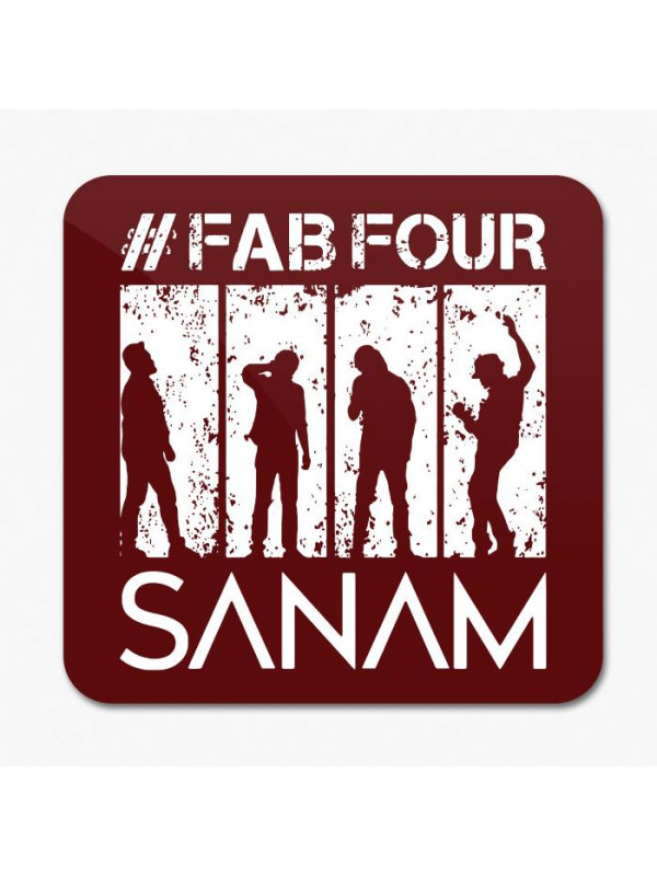 Sanam: #FabFour Silhouette - Coaster [Pre-order - Ships 24th January 2018]