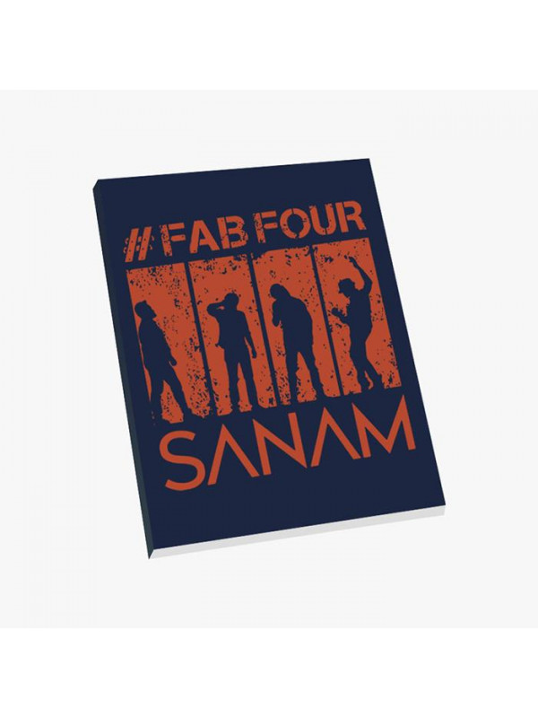 Sanam: #FabFour Silhouette - Notebook [Pre-order - Ships 24th January 2018]