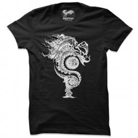 Serpents Of Pakhangba Logo T-shirt (Black)