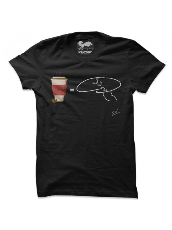 Coffee (Black) - T-shirt