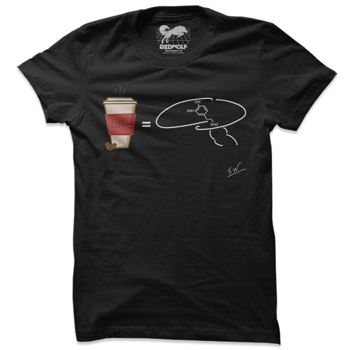 Coffee (Black) - T-shirt