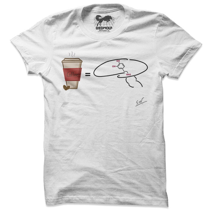 Coffee (White) - T-shirt