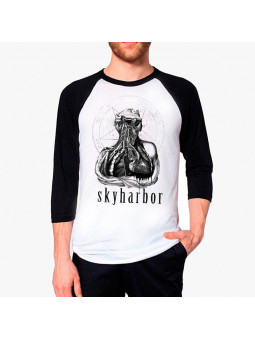 Skyharbor: Ugly Heart Baseball T-shirt