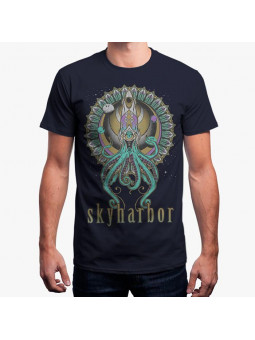 Skyharbor: Sensei Squid Navy Blue T-shirt