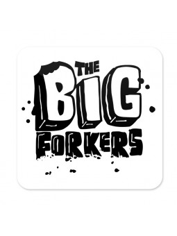 The Big Forkers Logo - Coaster