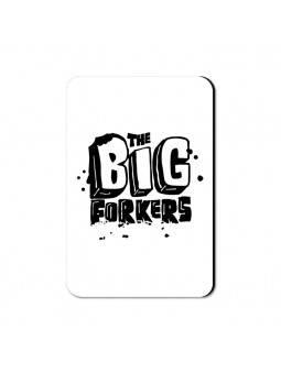The Big Forkers Logo - Fridge Magnet